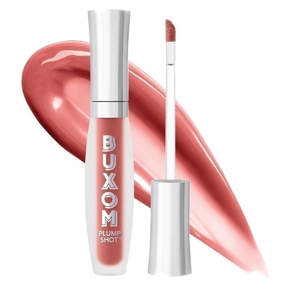NWT BUXOM Plump Shot Lip Serum in Plush Peach - Picture 1 of 11